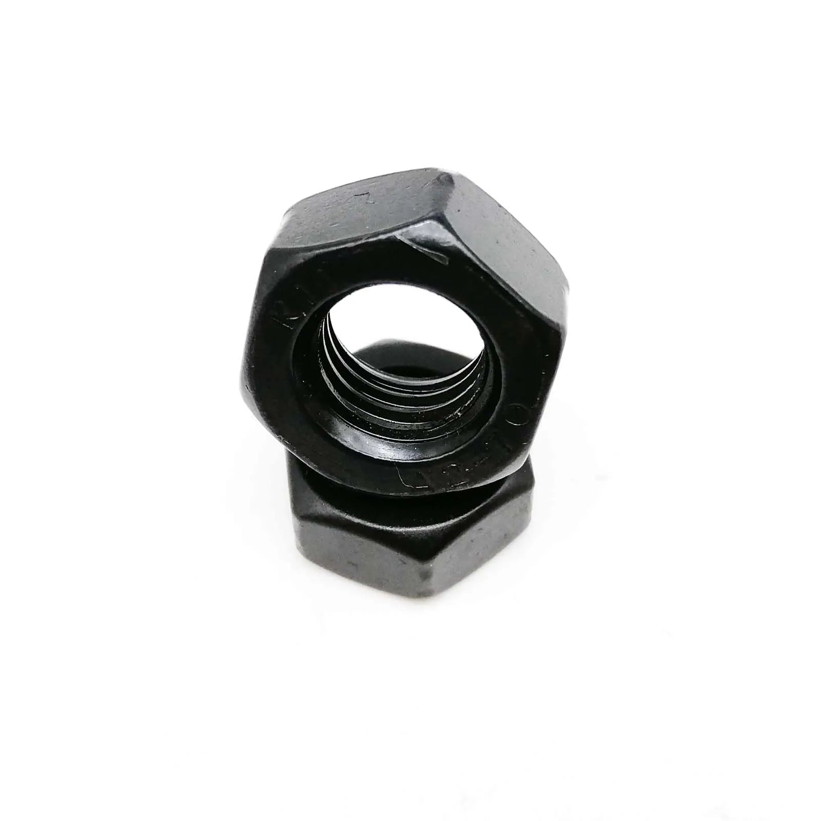 m1_6_m12_black_stainless_hex_nut