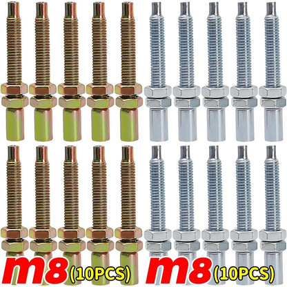 M8 hollow screw throttle cable parts for motorbike and agricultural machinery
