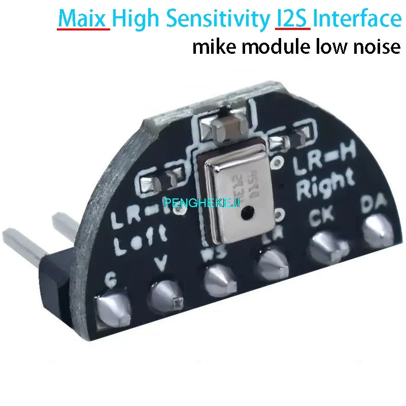 Maix high-sensitivity I2S microphone module with low-noise design, suitable for development boards, voice detection, and audio projects