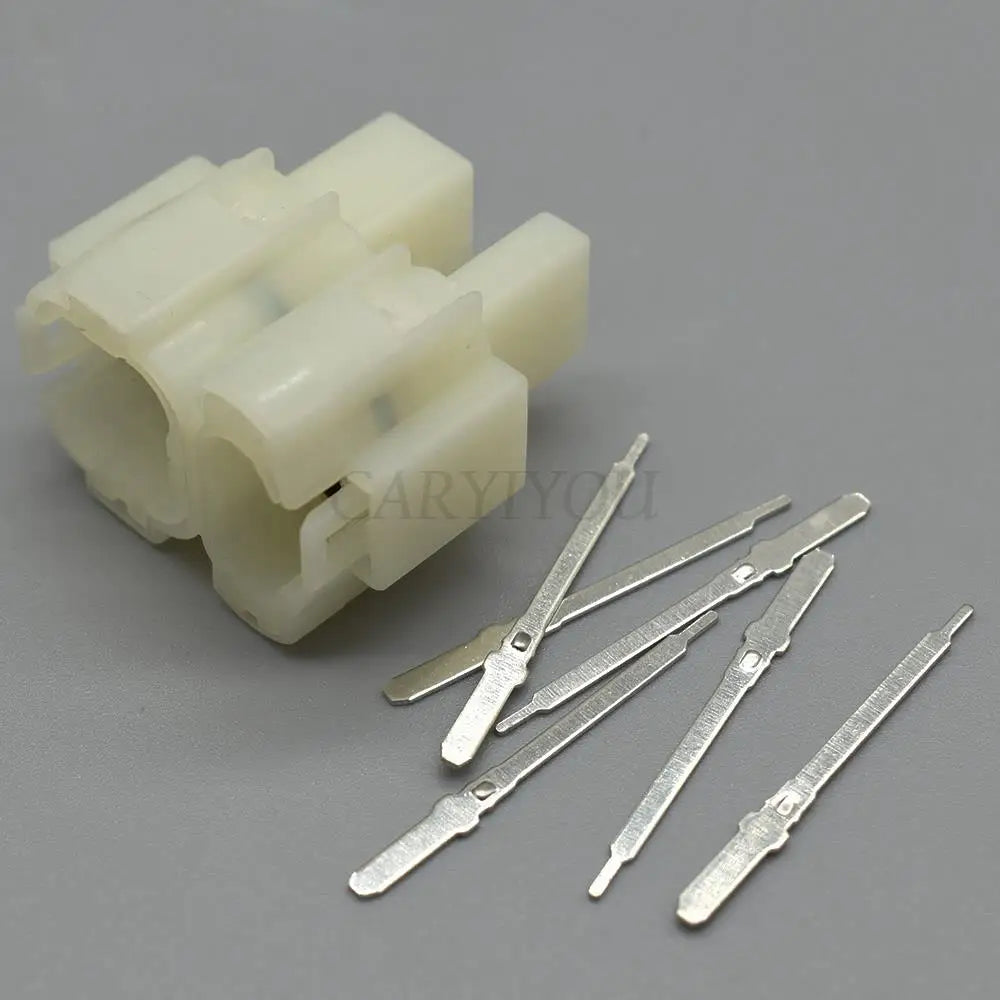 Male 6 pin automotive stabilizer connector DJ7064-2.3-10 for PCB board wiring