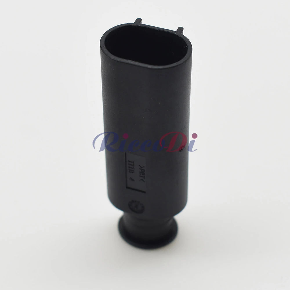 Male automotive connector housing interface designed for secure and accurate installation