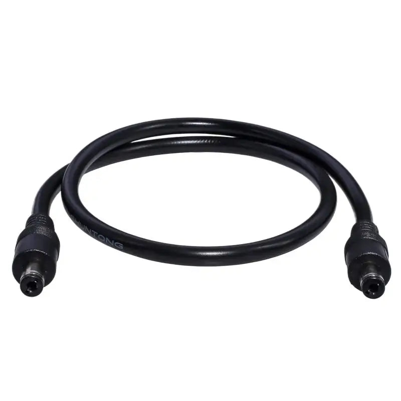 Male plug to male power supply adapter wire for LED light and speaker