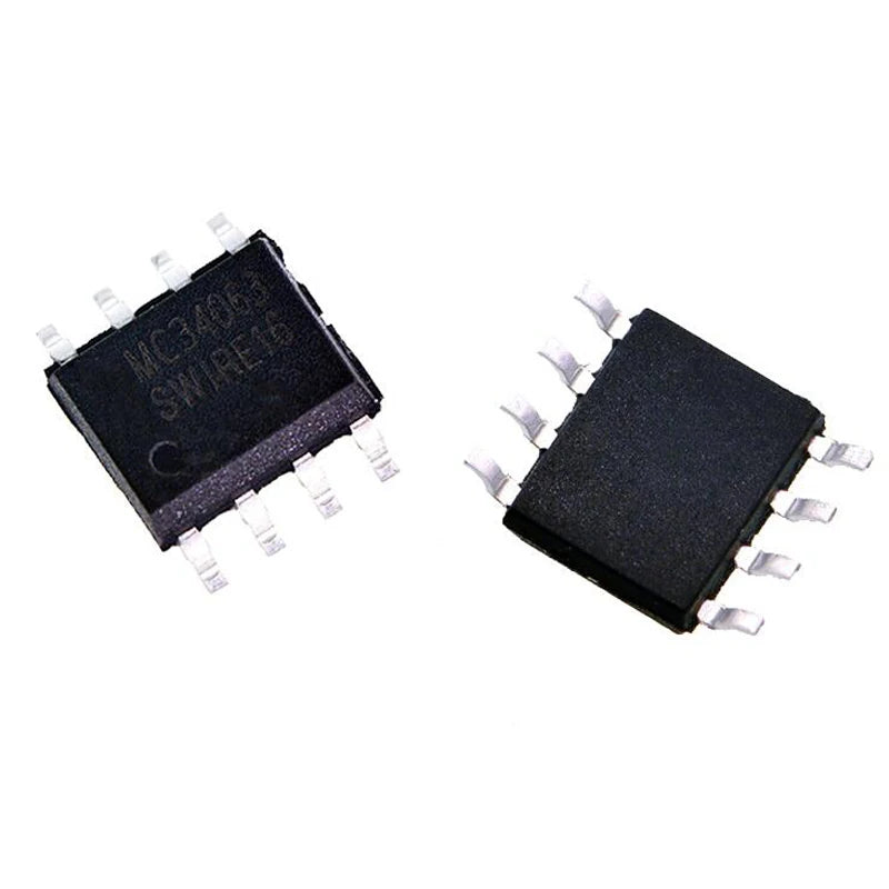 MC34063A MC34063 SOP-8 DC-DC converter IC chipset SMD for electronic circuits and DIY power supply projects