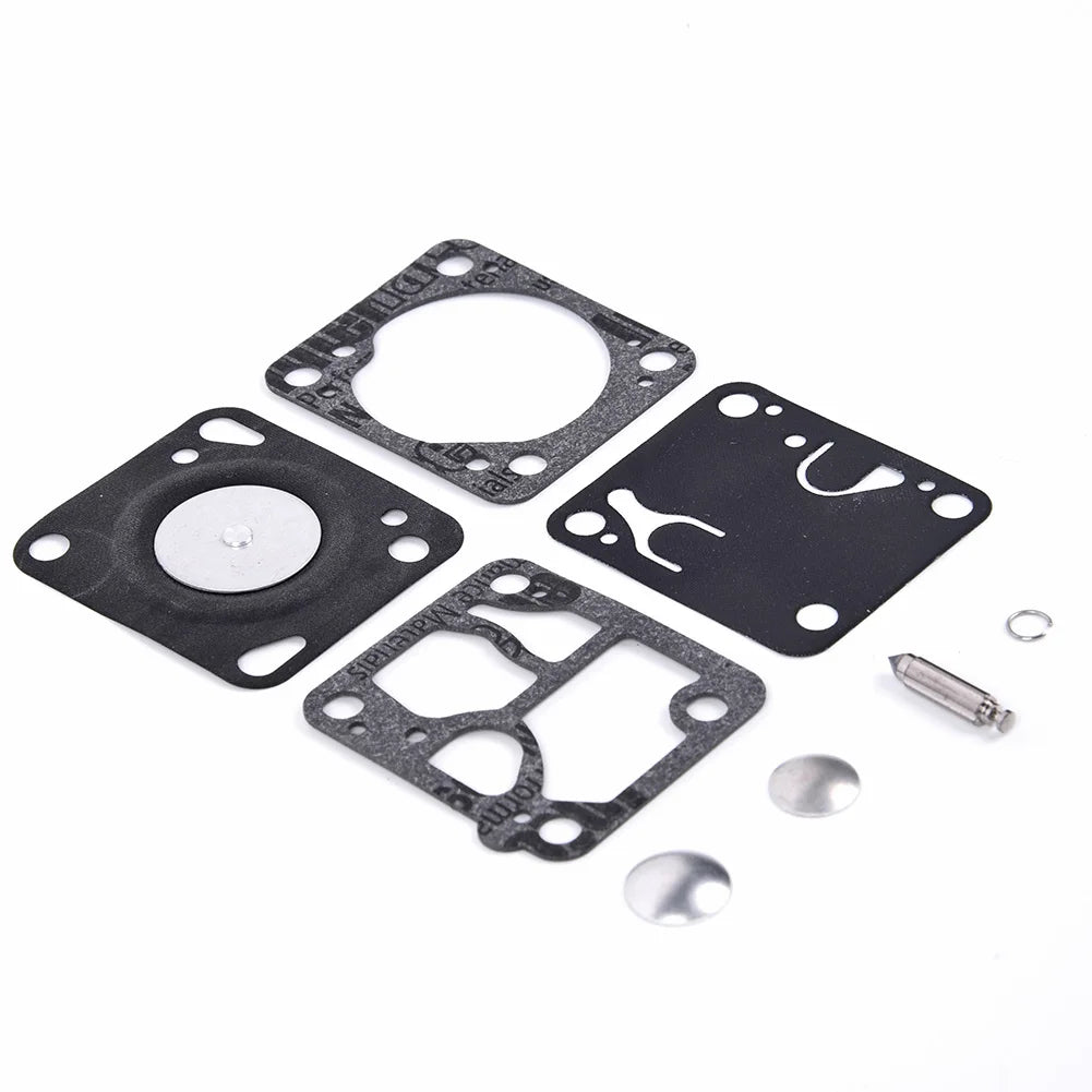 Chainsaw carburetor rebuild repair kit installed on McCulloch Mac 140, 130, 120, 110 for maintenance