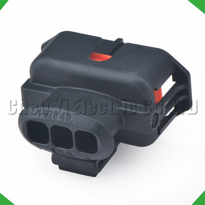 Measurement unit automotive connector plug for fuel injector and sensor wiring
