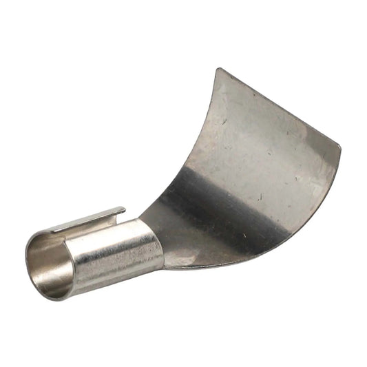 Metal tips gas torch head for craft projects with silver chic appearance, easy maintenance and long-lasting performance