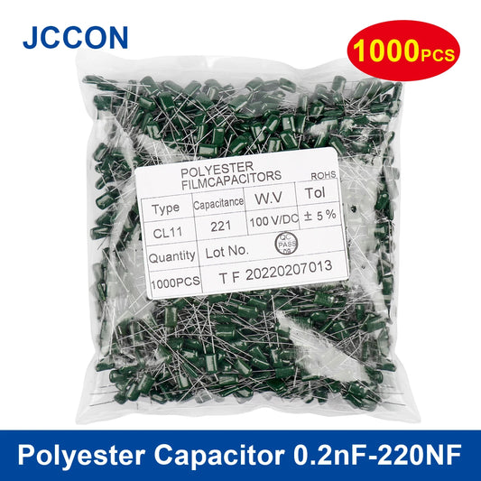 Polyester Capacitor Range Capacitors - Electrolytic Ceramic Film SMD Capacitor Assortment Kit ...