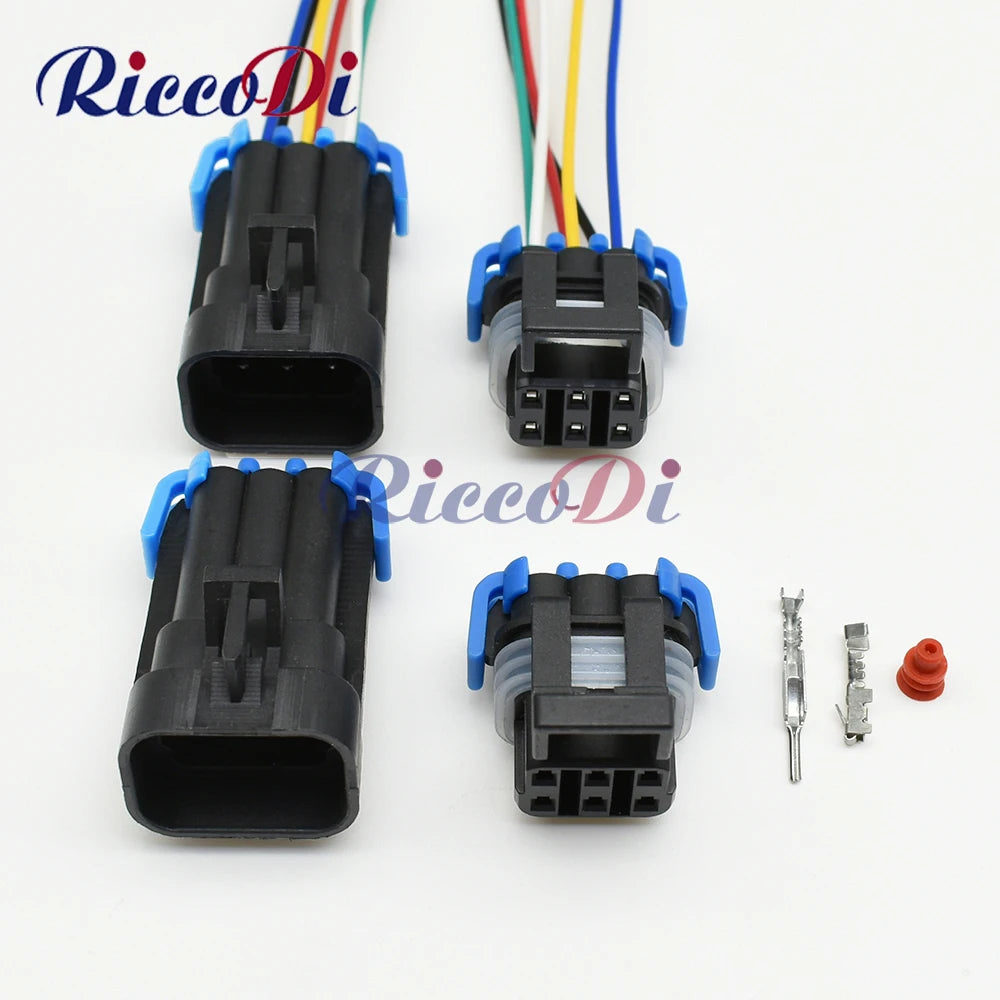 6 pin Metri-Pack 150 waterproof automotive connector socket 12052848 12124107 for reliable car wiring harness