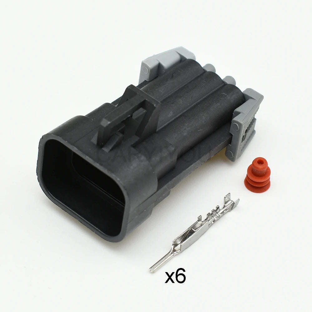 6 pin Metri-Pack 150 waterproof automotive connector socket for car wiring harness 12052848 12124107, high quality and reliable