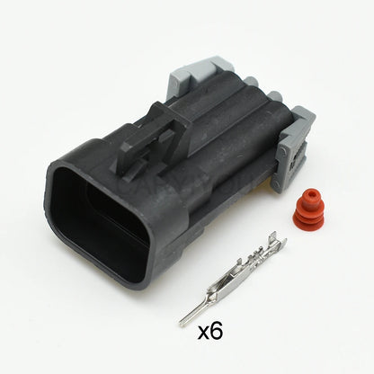 6 pin Metri-Pack 150 waterproof automotive connector socket for car wiring harness 12052848 12124107, high quality and reliable