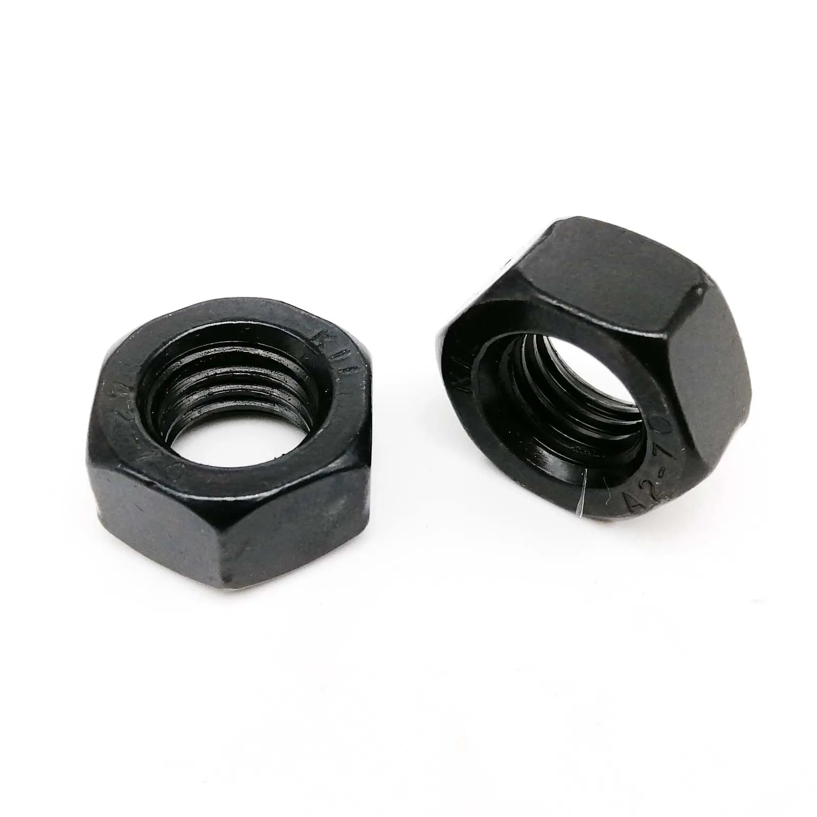 metric_thread_black_hex_nut_stainless_steel