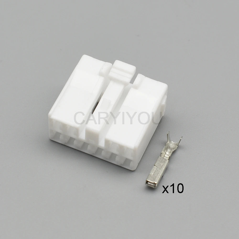 MG641059 10 holes auto wire cable connector unsealed socket with wires for car modification