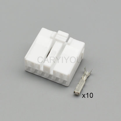 MG641059 10 holes auto wire cable connector unsealed socket with wires for car modification