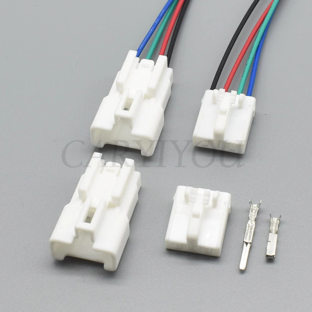 Automobile 4 Pin electric wire connector MG651038 MG641041, male female cable plug for auto accessories