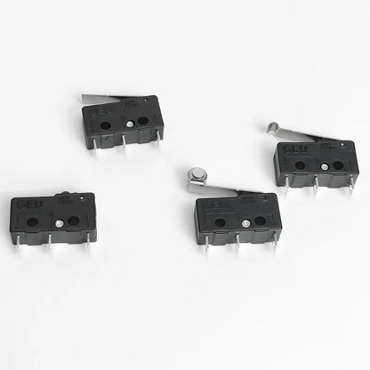 Set of 10/50/100Pcs micro limit switches, SPDT snap action, 5A 250V mini switches for home appliance and DIY projects