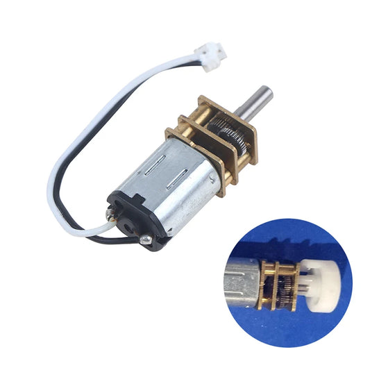 Micro metal gear motor with gearwheel for DIY electronics