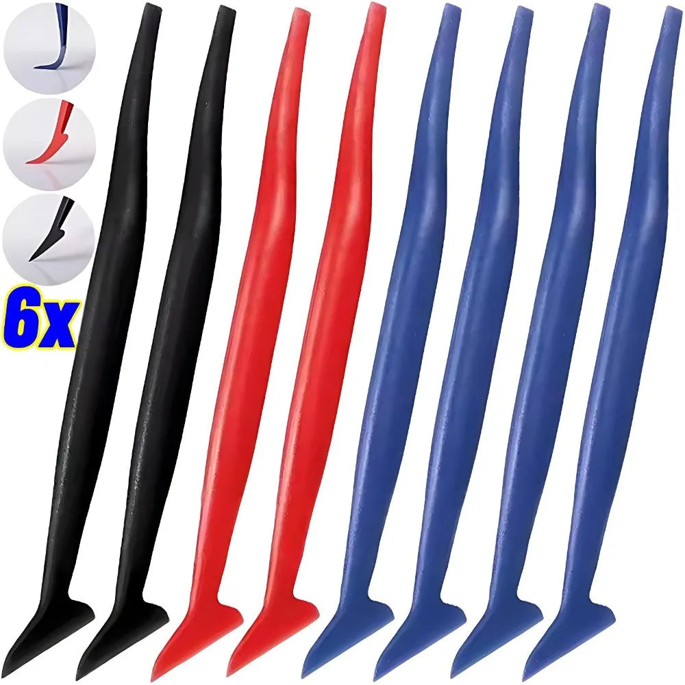 Car micro squeegee tint tool set for vinyl wrap