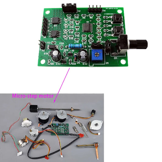 DC micro stepper motor driver module board