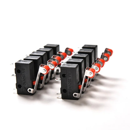 Microswitch for automation and mechanical limit control