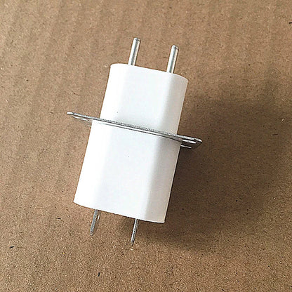Microwave oven magnetron filament 4 pin socket converter white adapter