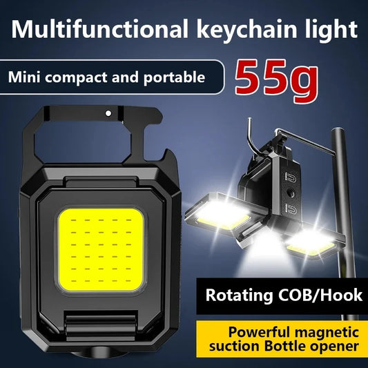 Mini LED flashlight 1000LM USB rechargeable