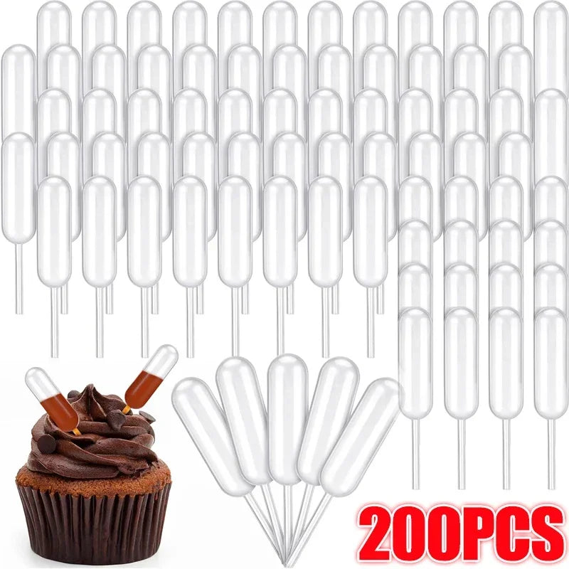 Disposable 4ml mini dropper pipettes