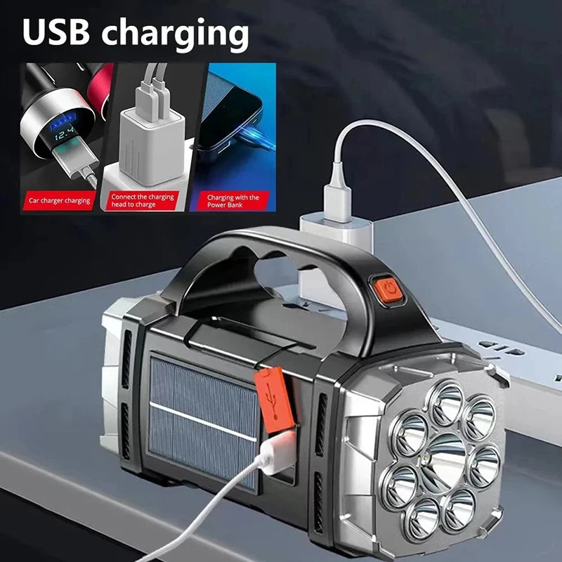USB flashlight with mobile phone charging function