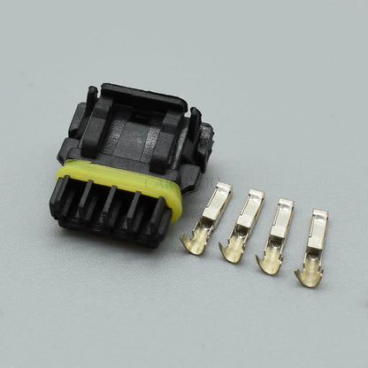 Durable 4 Pin Molex Automotive Plastic Housing Wiring Electrical Connector for Car Mirror Turn Signal Plug 52116-0411 52117-0411