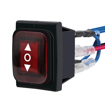 Motor control reverse toggle switch 6 pin