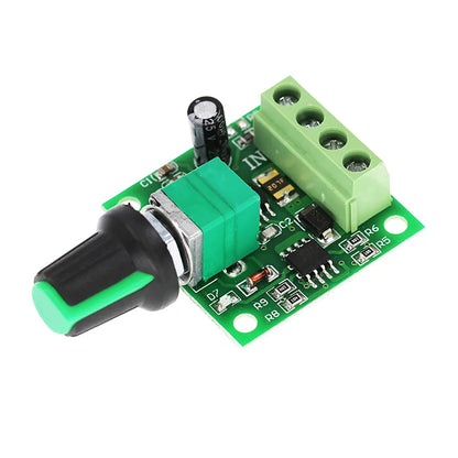 DC motor speed regulator installed for motor speed adjustment