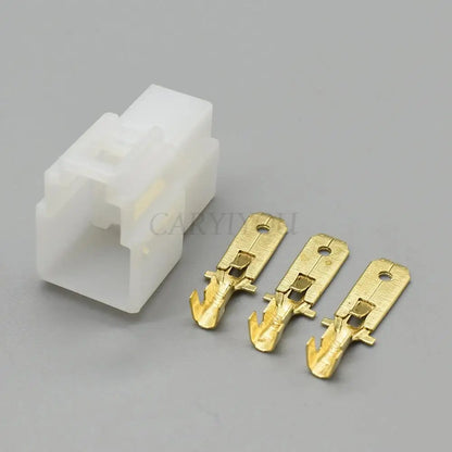 6.3mm electrical connector plug kit used for motorcycle and e-bike wiring systems