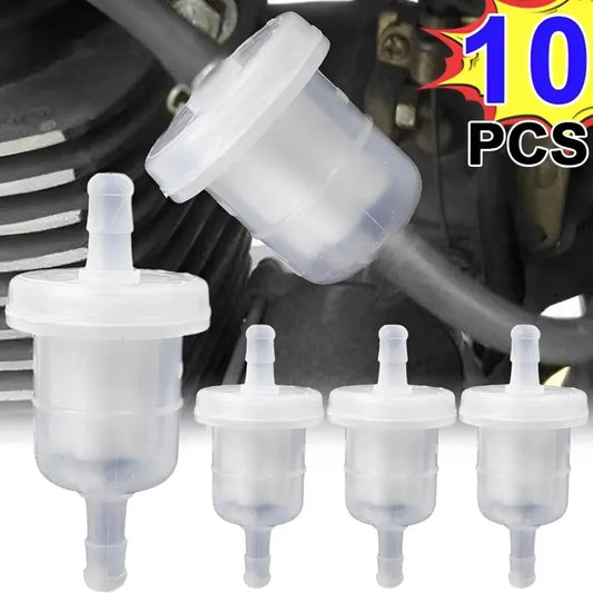 Gasoline fuel filter for scooter and dirt bike