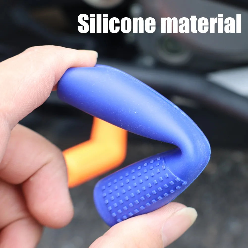 Rubber shift lever protector case for moto gear shifter anti-scuff guard