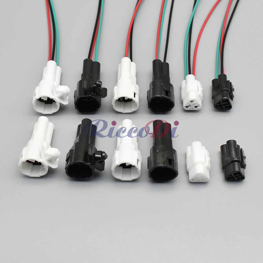 Waterproof sealed structure of MT 2.2mm 3-Pin white connector 6180-3241 6187-3271 for secure electrical connection