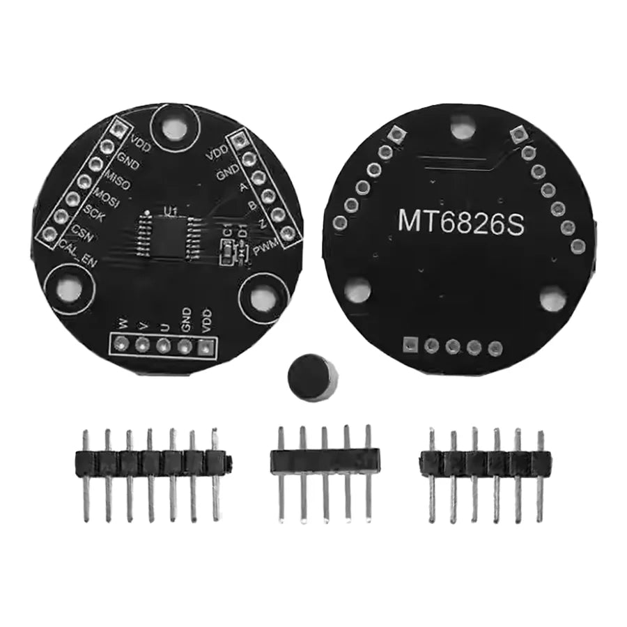 MT6826S high-precision high-speed magnetic encoder angle measurement sensor module compatible with Arduino