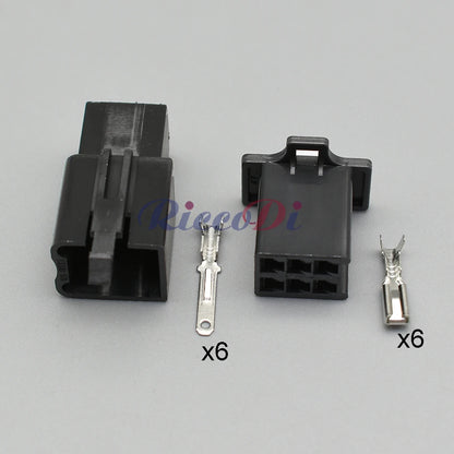 6-pin MTW automotive female male connector 6030-6991 6040-6111, waterproof socket for motorcycle electrical system