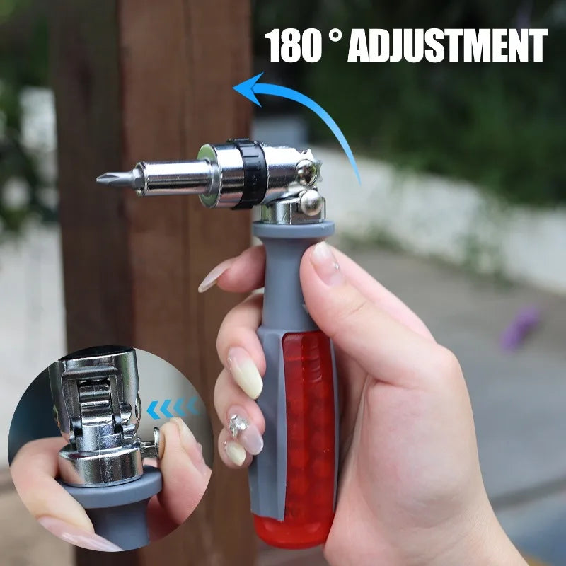 Multifunctional screwdriver bits driver set for home and repair use