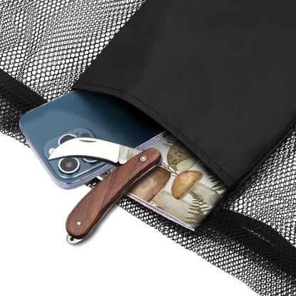 Multipurpose foraging bag for camping and gardening