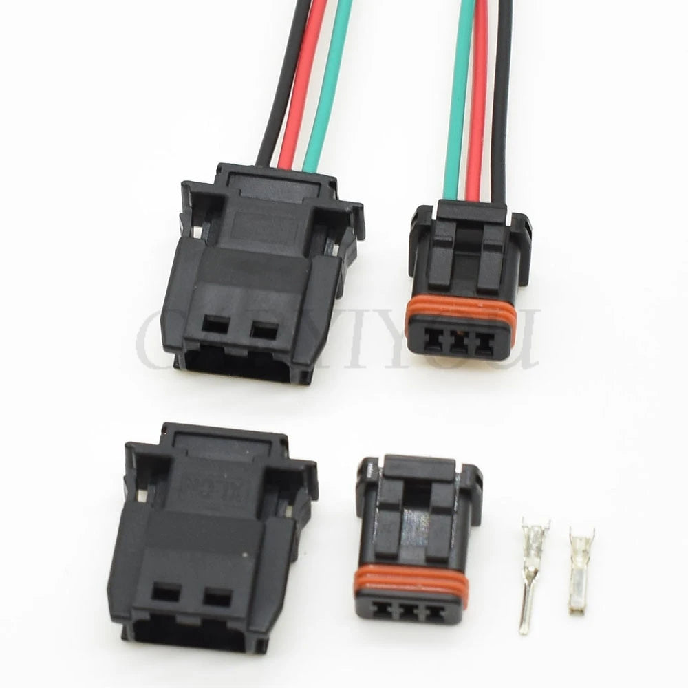 Housing structure of MX19A003S51 3 pin sealed waterproof automotive sensor connector