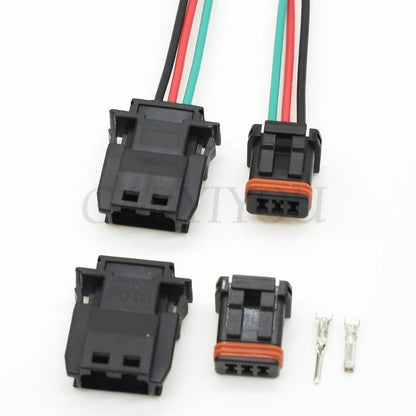 Housing structure of MX19A003S51 3 pin sealed waterproof automotive sensor connector
