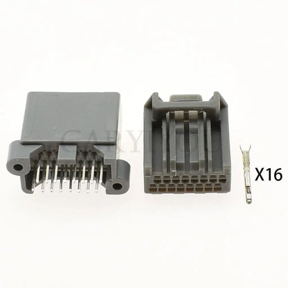 MX34016SF1 16 pin female automotive PCB cable socket wiring harness plug for Honda