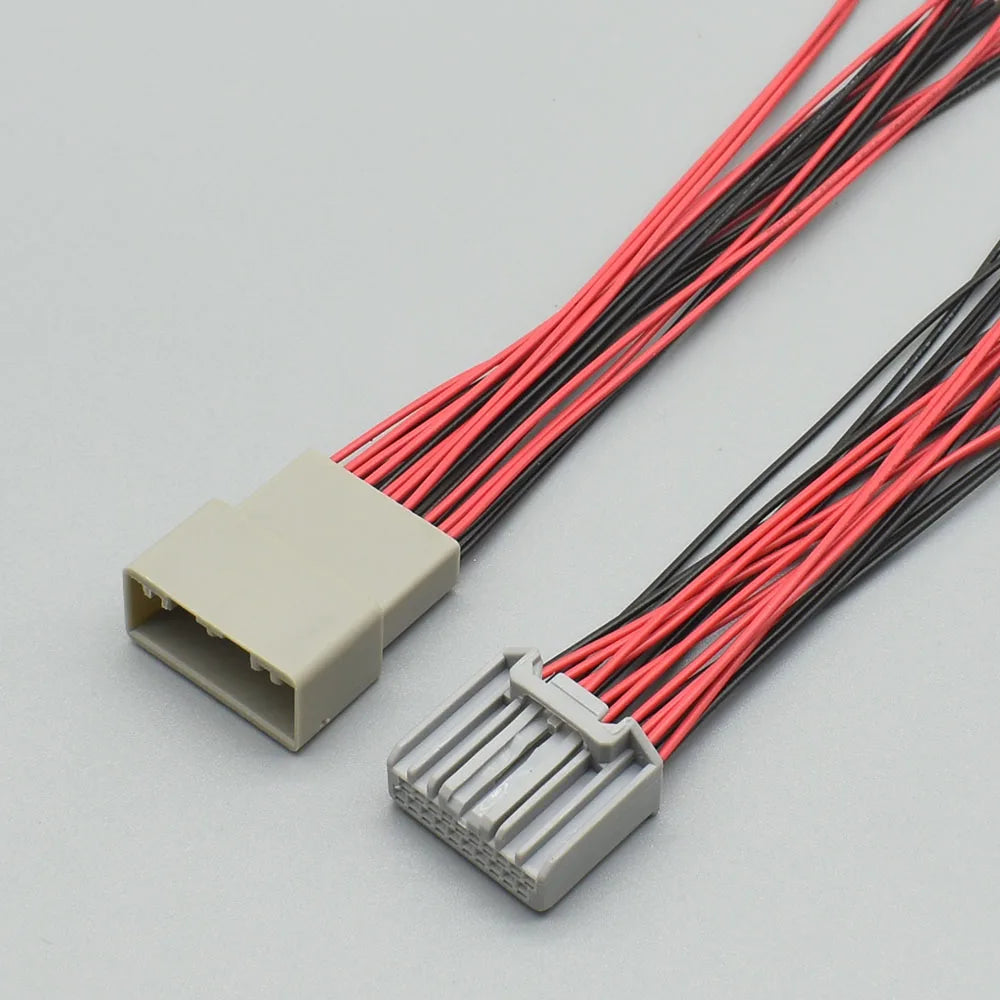 MX34020SF1 20 hole male connector for auto CD audio car power speaker antenna cable