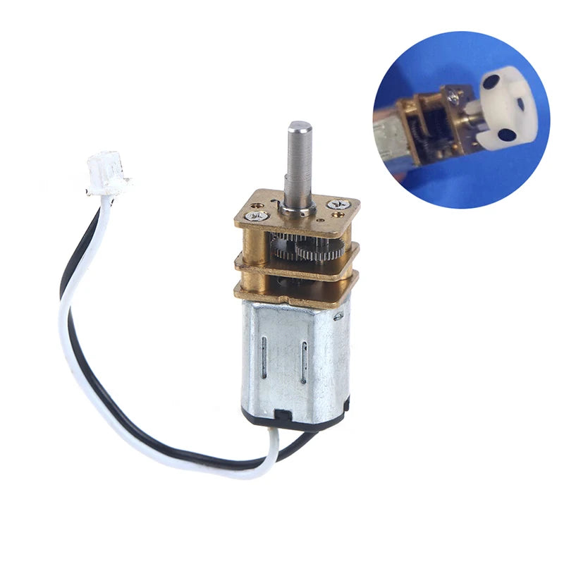 N20 reducer motor with metal gearwheel for robotics projects