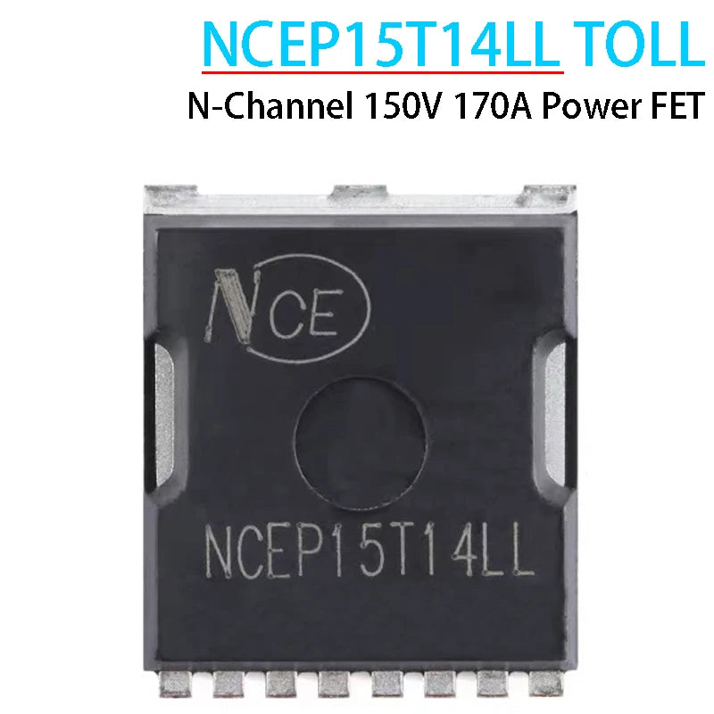 NCEP15T14LL N-Channel power MOSFET FET, 150V 170A, suitable for high-power electronic circuits, switching, and DIY projects