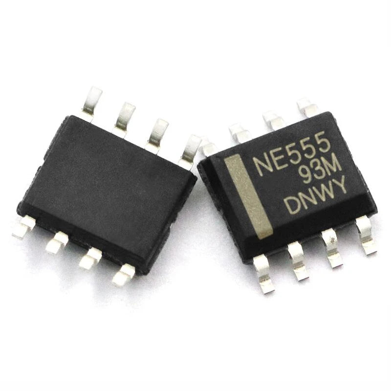 NE555D SOP8 timer IC, high-performance NE555 SMD SOP-8 for electronics circuits, timing, and DIY projects