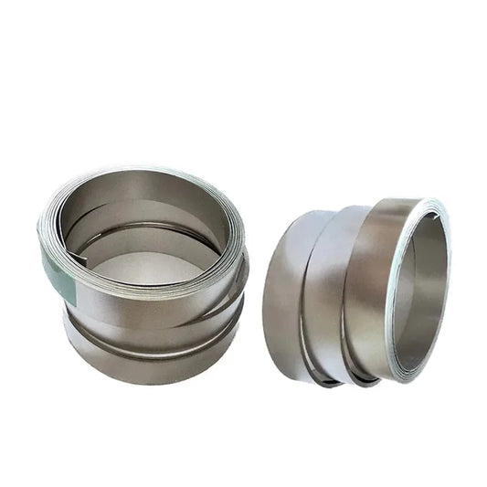 Nickel strip for lithium battery connector electrodes 18650, 26650, 21700, thickness 0.1–0.2mm, width 3–10mm