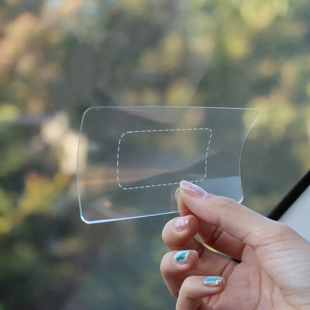 No glue residue electrostatic dash cam pad