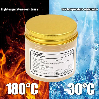 Grease kit for noise reduction and smooth lubrication