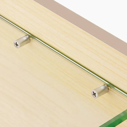 Glass plate holder fixed screw non-slip support