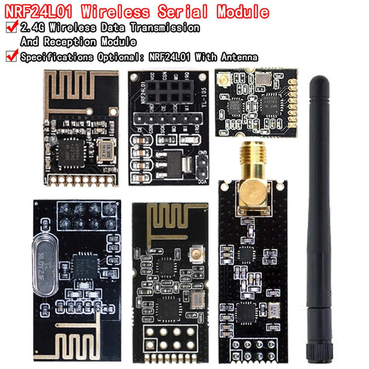 NRF24L01+ 2.4GHz wireless transceiver module with PA+LNA, long-range up to 1000 meters, compatible with Arduino for DIY electronics projects
